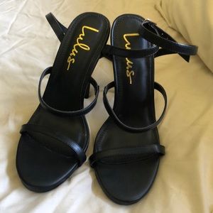 Lulu’s strappy heels